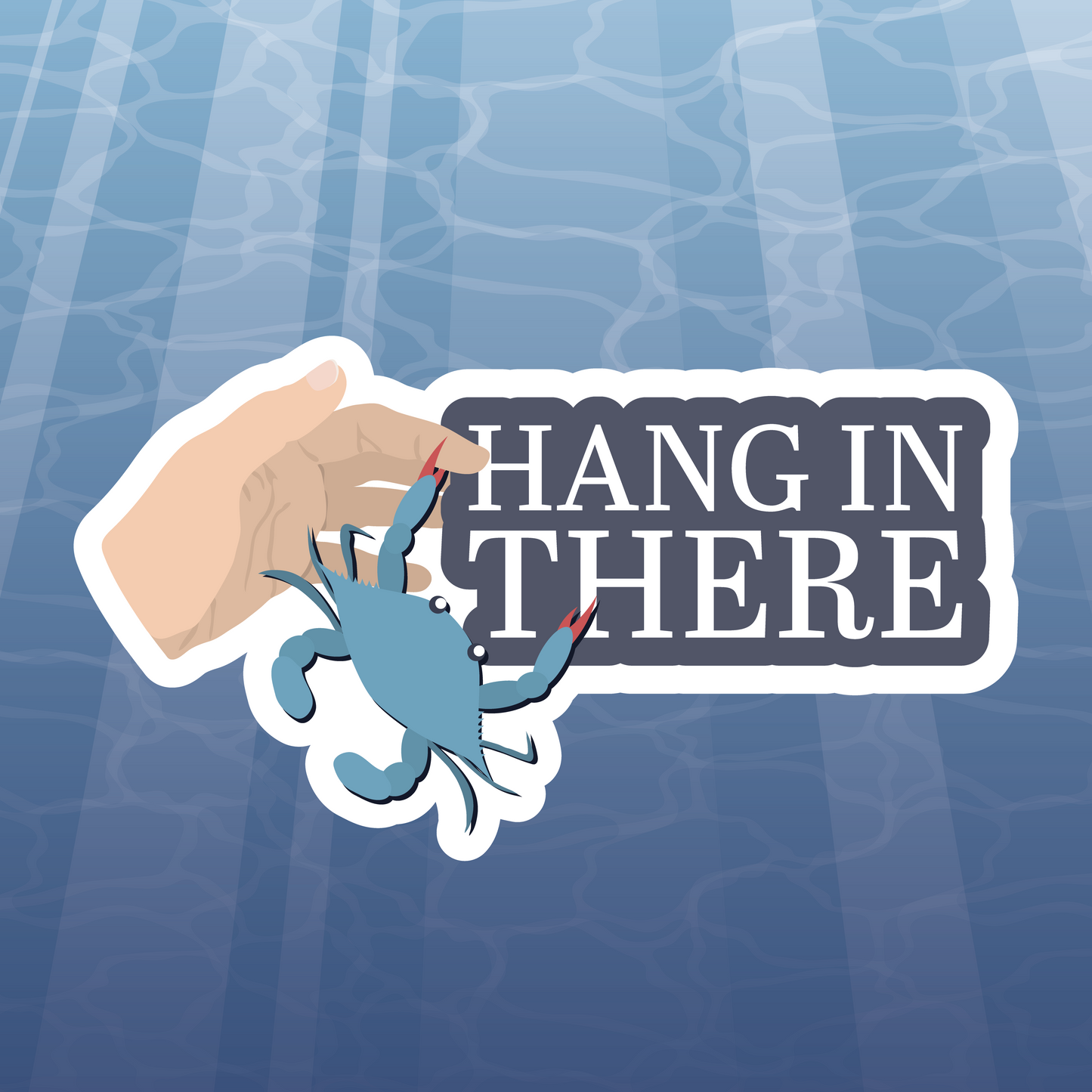 Hang In There Crab