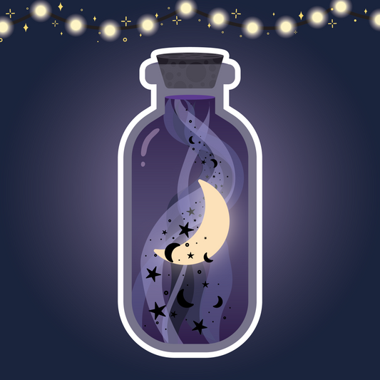 Ethereal Midnight Sticker