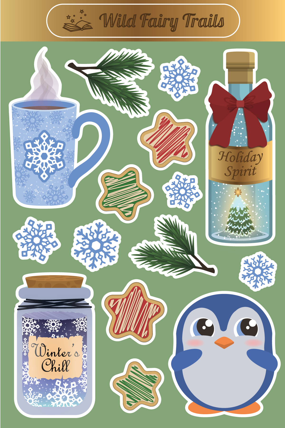 Winter Sticker Sheet