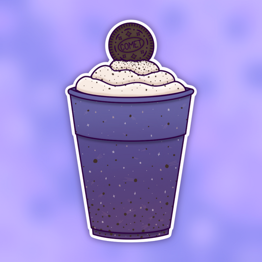 Comets & Cream Sticker